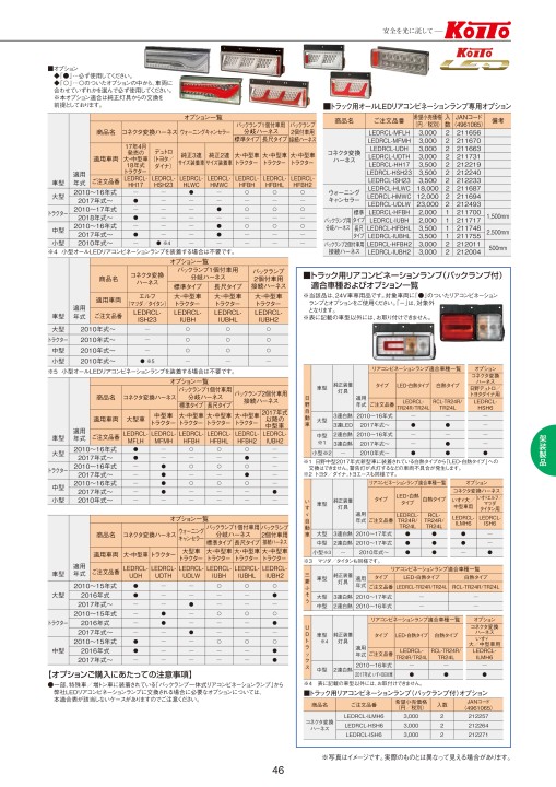 オートパーツ＆アクセサリー｜カタログを見る｜株式会社小糸製作所